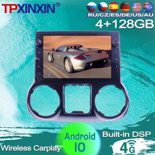 128G For Jeep Wrangler 2011 - 2017 Android 10 Car Radio Tape Recorder video Multimedia Player GPS Navigation AI Vioce Control
