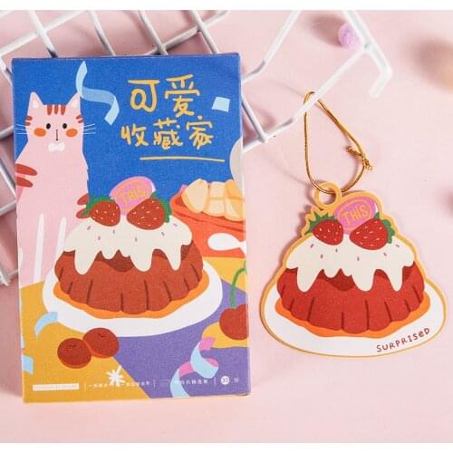 30 Pcs/Set Cute Collector Series Postcard Cartoon Anime Style Greeting Cards Message Cards DIY Journal Decoration