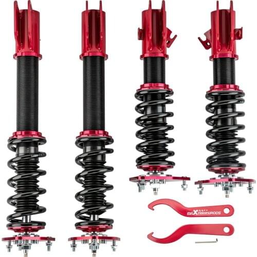 24 Ways Damper Adjustable Coilover Suspension for Subaru Impreza GDB GDA 2002-2007 Adjustable Height Spring Struts 4pcs
