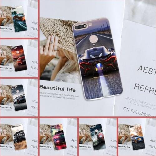 Car Cool Men Phone Case For Huawei Honor 7 7S 7X 7A 7C Pro 8X MAX 10 9 8 Silicone Back Cover For Huawei Honor 7 8 9 10 Lite Case