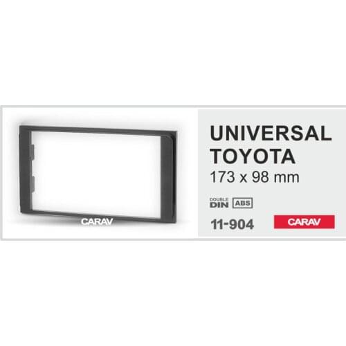 Double Din Fascia For Universal frame for Toyota (173*98 mm) Radio DVD Stereo Panel Dash Mounting Installation Trim CARAV 11-904