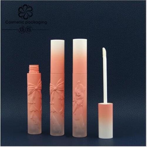 Wholesale 4mL Empty Lipgloss Container Bottles Pink Bear Lip gloss Tubes Liquid Lipstick Bottles Lip Glaze Package Lip Bottles