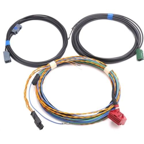Highline MIB UNIT Rear Camera Install Wiring Harness cables For Audi A3 8V 5Q0 907 441 A