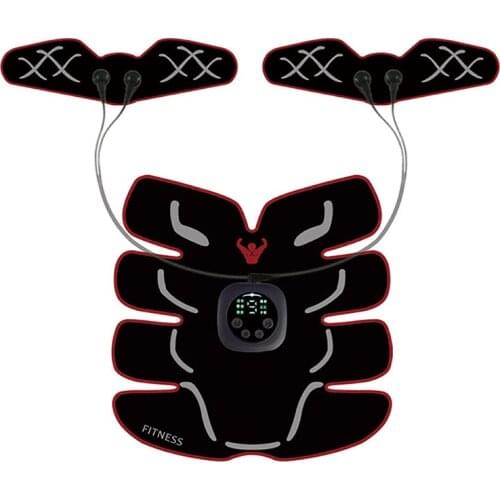 Abdominal Device Smart EMS Belt Abdominal Muscle Sticker Massage Chair Fitness Equipment Slimming Machine Slimming Belly XB