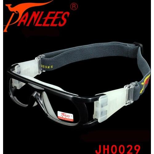 PANLEES Small Size Flat Design Football Goggle, Basketball Glasses Prescription Soccer Eyewear With Strap Free Shipping