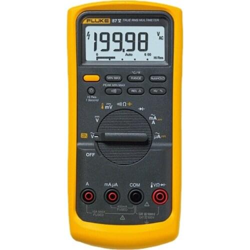 Original Authentic! Fluke F87-5/F87-V Industrial True Effective Value Digital Multimeter