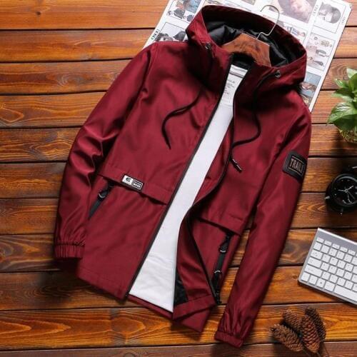 Autumn Korean mens jacket new Cultivate ones morality short paragraph color matching collar jacket male baseball uniform M-4XL