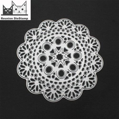 Reunion Hollow Flower Cutting Dies for Card Making and Scrapbooking DIY Photo Album Decor Paper Card Making Birthday Gift Craft