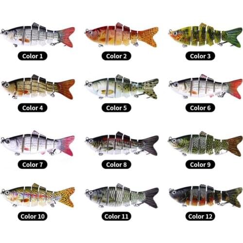 Full swimming layer knotty bait 10 cm 18 g plastic river ocean fishing gear tool artificial fish bait