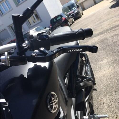 Motorcycle Brake Clutch Lever Extendable Adjustable Handbrake Handlebar For YAMAHA XT 600 E 600E XT600 E XT600E 1990-2003