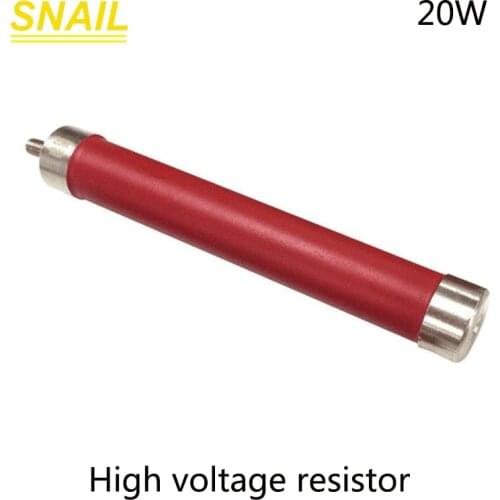 RI80 20w glass film.Inductive.High pressure.Glass glaze.Large resistance resistor