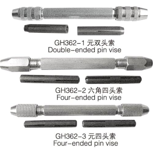 Drill Chuck Twist Pin Vise Wood Spiral Hand Push Tools Hand Drills Jewelry Tool