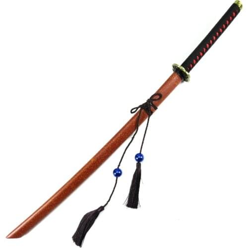 Touken Ranbu Online Ichigo Hitofuri Katana Wooden Sword Cosplay Prop Samurai Game Character Cosplay Props Funny Halloween Gift