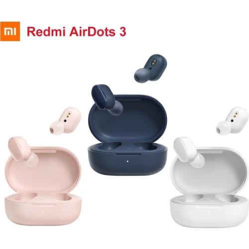 Xiaomi Redmi AirDots 3 TWS Wireless Bluetooth 5.2 Earphone Mi True Wireless Earbuds Auto Link Smart Wear Touch Control Headset
