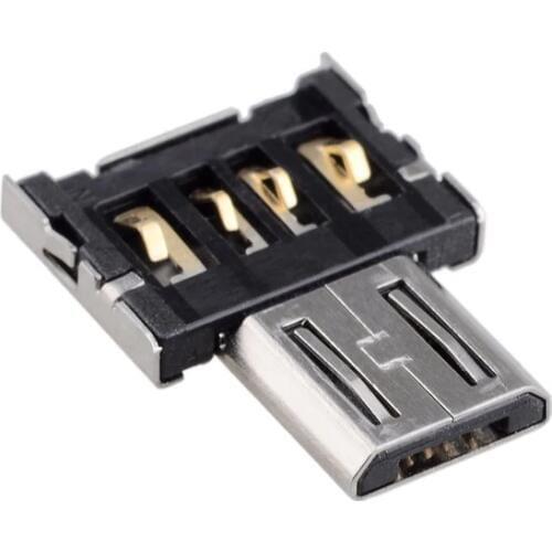 Ultra Mini DM Micro USB 5pin OTG Adapter Adaptor Connector for Tablet & USB Cable & Flash Disk