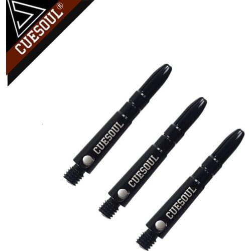 New 35/41/48mm Aluminium Darts Shafts 2BA Professional Darts Accessories Black