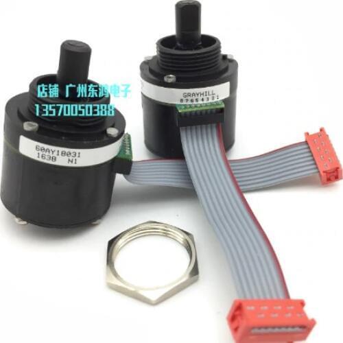 [VK] original American GRAYHILL 8 way switch joystick with buttons + photoelectric encoder 60AY18031