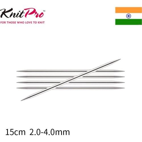 Knitpro Nova Metal 15 cm double pointed knitting needle