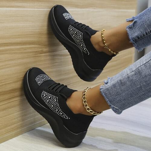 2021 Woman Platform Mesh Sneaker Women Summer Breathable Footwear Female Casual Sport Shoe Ladies Plus Size Solid Vulcanized
