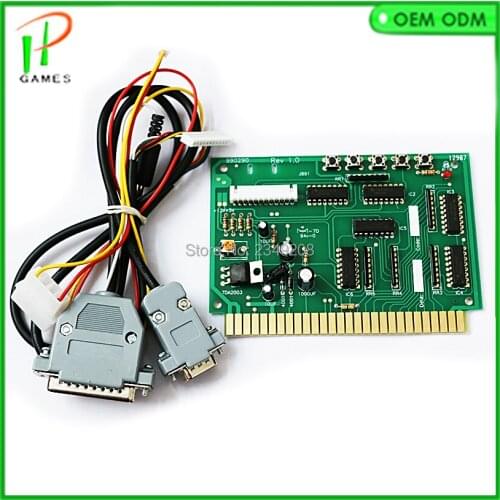 Arcade game PC to jamma converter board PC 2 Jamma computer to arcade computer game keyboard to arcade joystick converter
