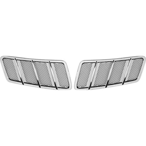 Car Chrome Front Hood Vent Grille Air Flow Intake Hood for Benz W166 GL GL350 GL450 GL550 ML ML350 ML550 2012-2015
