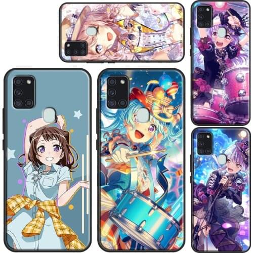 BanG Dream Anime Cover For Samsung A12 A32 A42 A52 A72 A11 A31 A51 A71 A02 S A20 A30 A40 A50 A70 A20e A21S