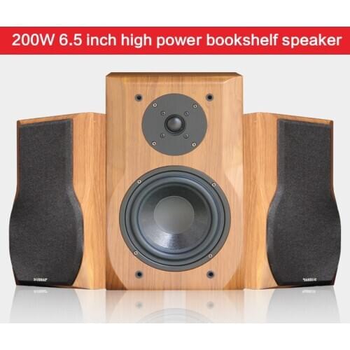 200W 6.5 Inch High-power Speaker Passive HIFI Speaker F30 DIY Fever Bookshelf Audio Home Theater TV Front Audio 40-20KHz 4Ohm