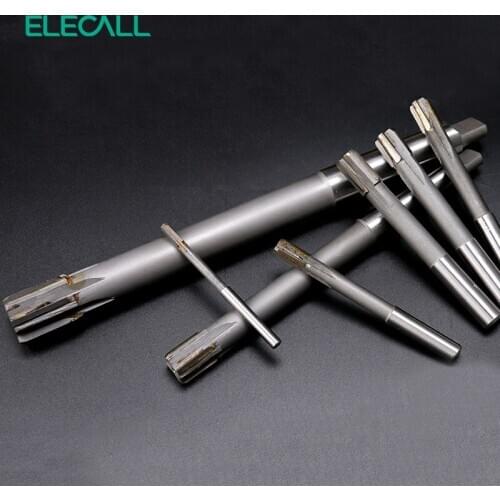 ELECLAL Chucking reamer HSS H7 H8 H9 Straight Shank Milling Reamers Precision Chucking Machine Cutter Tools