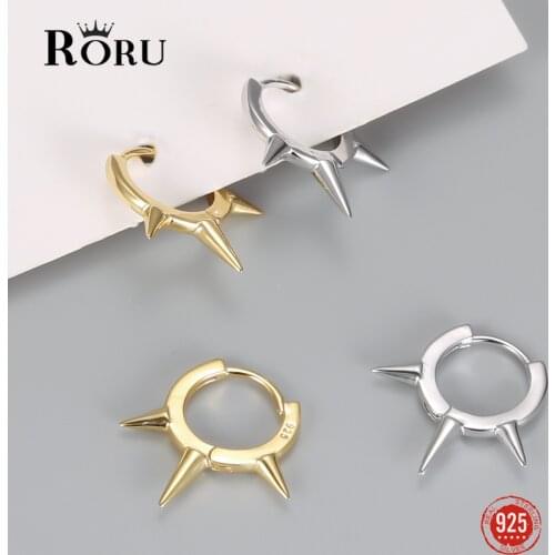 Hot Sale 925 Sterling Silver Earring Gold Color Small Circle Hoop Earrings For Women Birthday Simple Noble Jewelry Gift NO.10