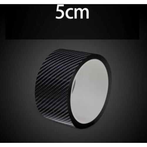 Carbon Fiber Anti-scratch Strip Sticker Acrylic 5D DIY Firm Scratch Resistant Waterproof PVC Sill Scuff Cover Protection Film