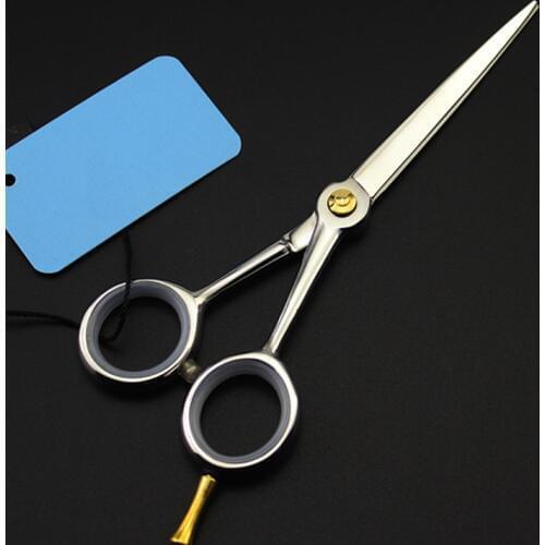 Upscale professional Japan 440c 5 inch hair scissors salon makeup makas shears hair cutting barber scissor hairdressing scissors