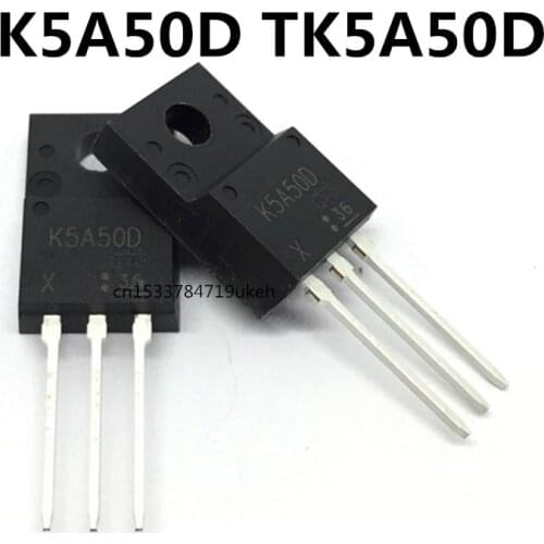 Original 5pcs/ K5A50D TK5A50D TO-220F 500V 5A