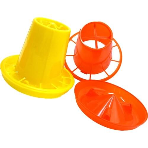 10PCS 1KG Feeder Poultry Chicken Small Feeding Basket Pigeon Plastic Day Chick Broiler Cage Birds Equipment Supplies Farming