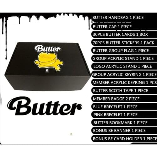 Drop Shipping Bangtan Boys Butter New Album Spree Lucky Mystery Gift Box Subscription Box