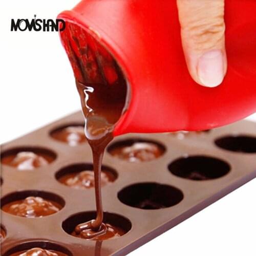 DIY Silicone Baking Tools Chocolate Mini Mixed Melting Pot Butter Milk Heat Microwave Mold Kitchen Baking Tools