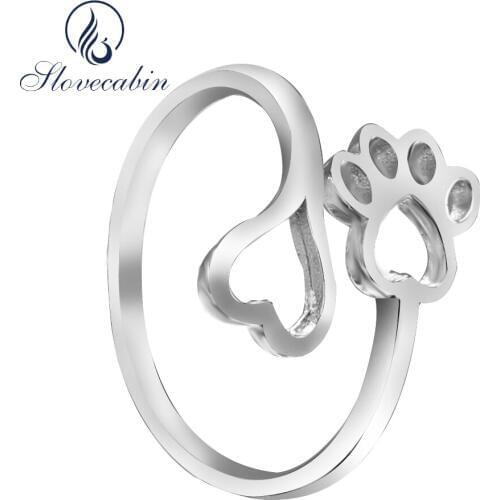 Женские серебряные кольца Slovecabin China At AliExpress