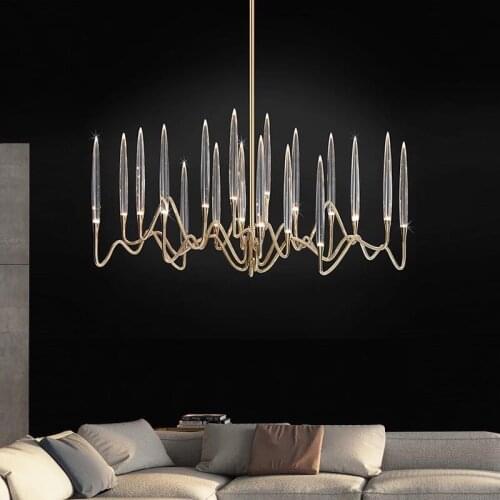 2021 NEW Modern Light Luxury LED Crystal Chandelier Tree Branch wedding Decoration Lamp For Dining Room Bedroom