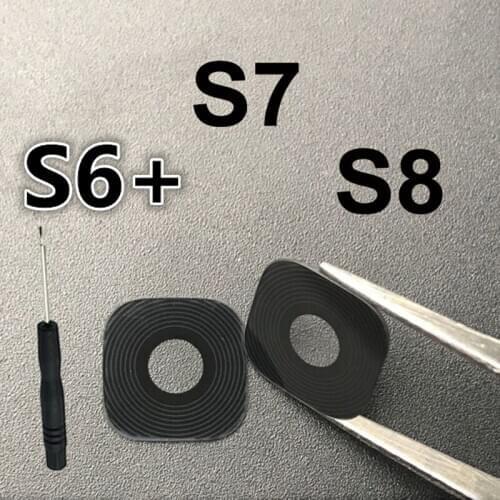 Camera Glass Lens For Samsung Galaxy S3 S4 S5 S6 Edge S7 Edge S8 S9 Plus Original Mobile Phone Housing Back Camera Glass + Tools