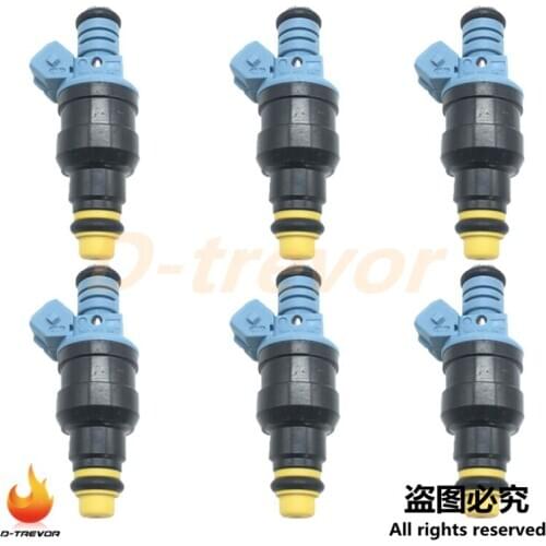 6Pcs Fuel Injectors For Fo-rd Mustang 5.0L 1993-1996 0280150947 High Performance