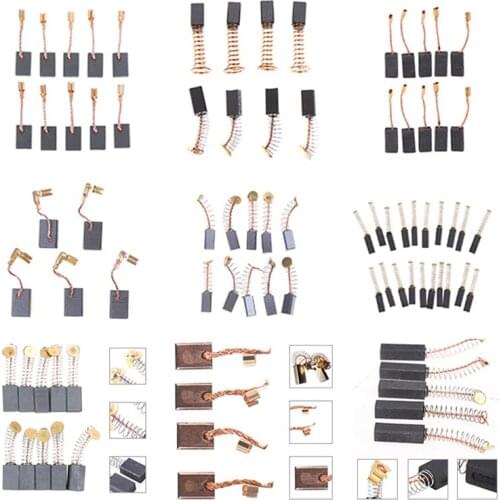 10/4//1Pcs Multi Power Tool Carbon Brush Electric Hammer Angle Grinder Graphite Brush Replacement For Motors Dremel Rotary Tools