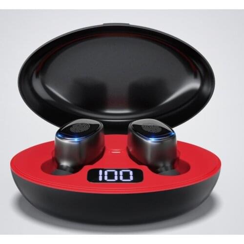 Waterproof TWS Bluetooth 5.0 Wireless Headset Earphone with Microphone HiFi