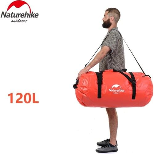 Naturehike Factory Store waterproof bag camel bag backpack for beach rafting drifting swimming waterproof bag 40L-120L