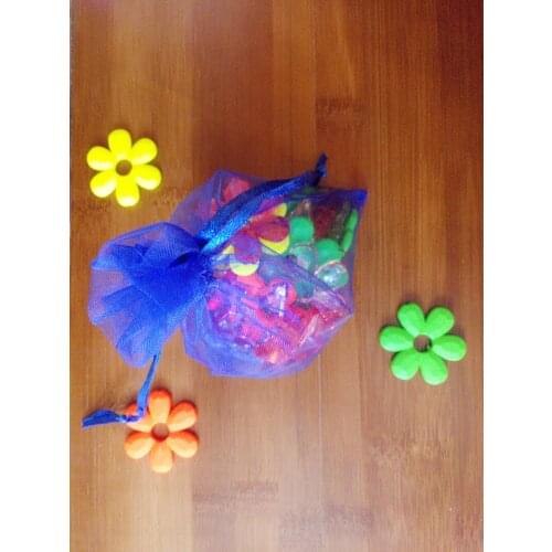 100pcs 30*40cm Royal Blue Organza Gift Bag Jewelry Packaging Display Bags Drawstring Pouch For Bracelets/necklace Mini Yarn Bag