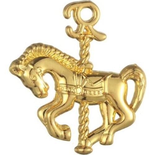 2021 new one side fancy whirligig charm Jewelry Making Charms charms for bracelets