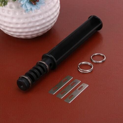 6in DIY Swivel Leather Strip & Strap Hand Cutter Craft Tools with 3 Blade Arts Crafts Leathercraft Tool