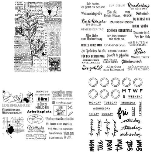 English Sentences Silicone Clear Seal Stamp DIY Scrapbooking Embossing Photo Album Decorative Paper Card Craft Dropship New