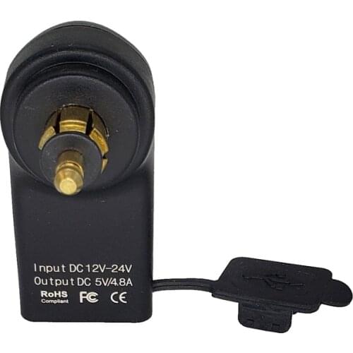 Car Charger Dual USB Ports Phone Charger For Iphone Xiaomi Redmi Samsung Car Boat Motorcycle Sockets Power Plug Outlet 12V