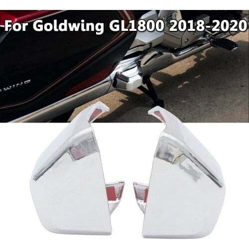 For Honda Goldwing GL1800 2018 2019 2020 Motorcycle Chrome Accessories ABS Plastic Saddlebag Guard Covers
