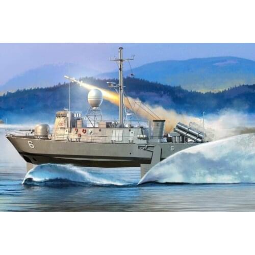 Hobby Boss 82006 1/200 USS PHM Pegasus Class Wing Boat Hydrofoil Craft Model Kit TH06411-SMT2