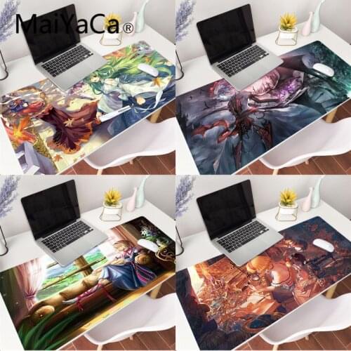 MaiYaCa Touhou Carpet PC Desk Mat XXL gaming Mouse Pad anime Laptop Desk Mat pc gamer completo for lol/world of warcraft
